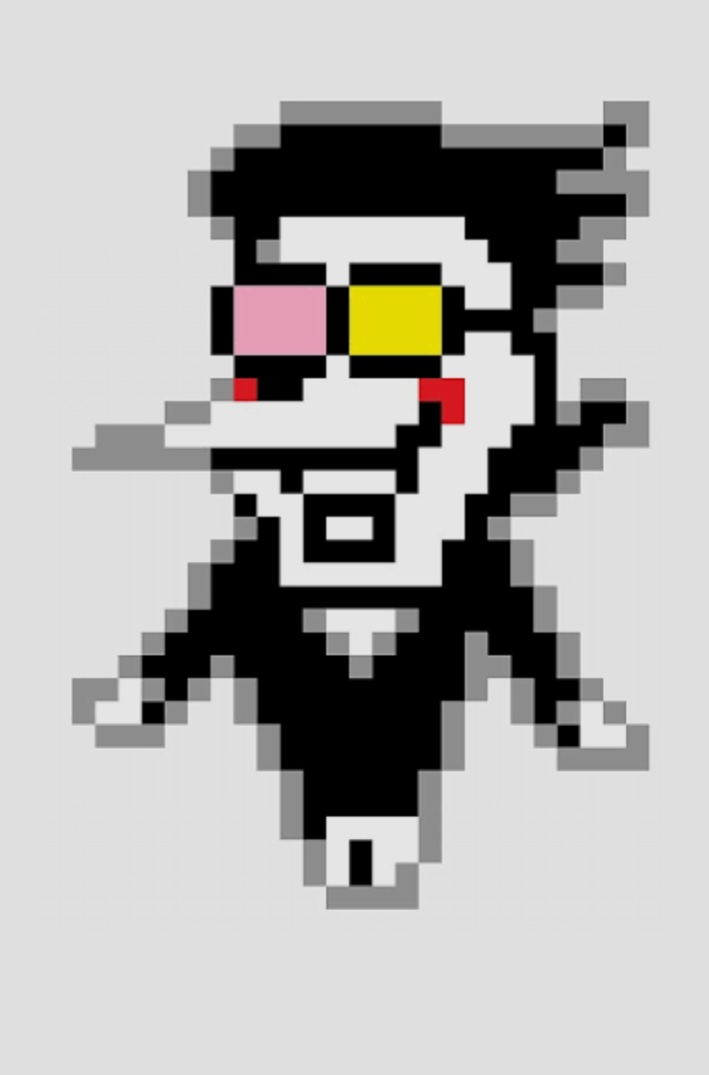 Spamton Blank Meme Template