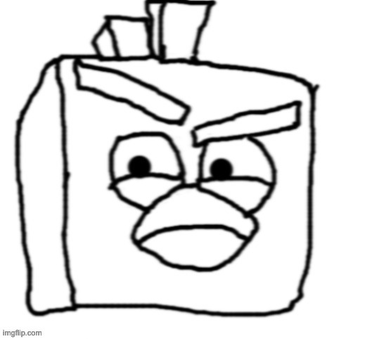 Ice Bird but i drew it | image tagged in ice bird but i drew it | made w/ Imgflip meme maker