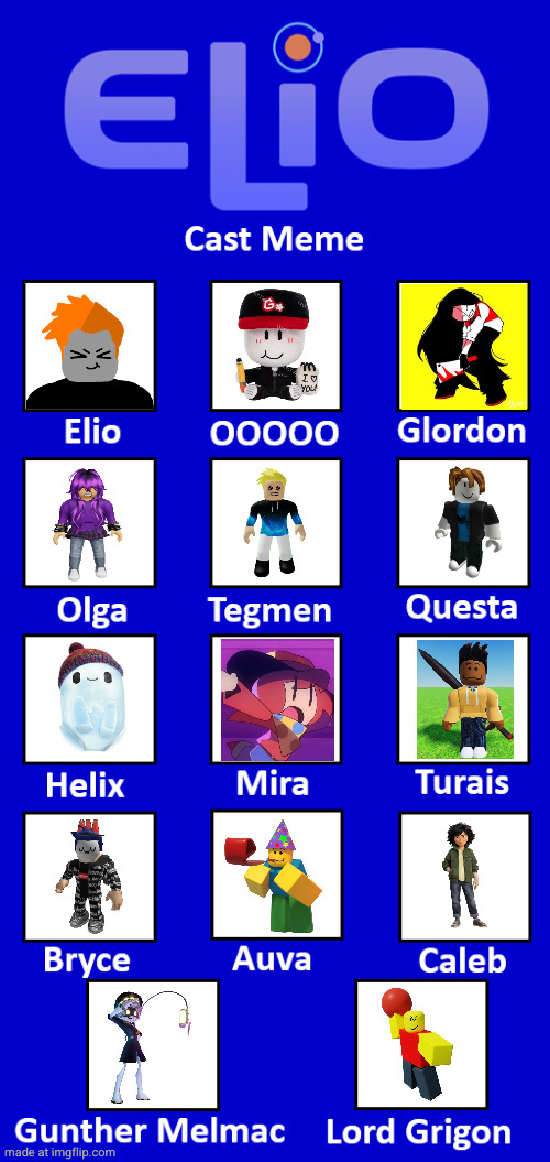 image tagged in elio cast meme new version | made w/ Imgflip meme maker