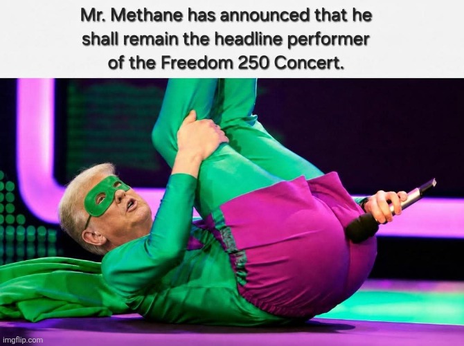 47 as Mr Methane | image tagged in 47 as mr methane | made w/ Imgflip meme maker
