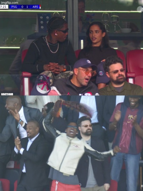 Travis Scott ucl final vs 3 points for barca Blank Meme Template