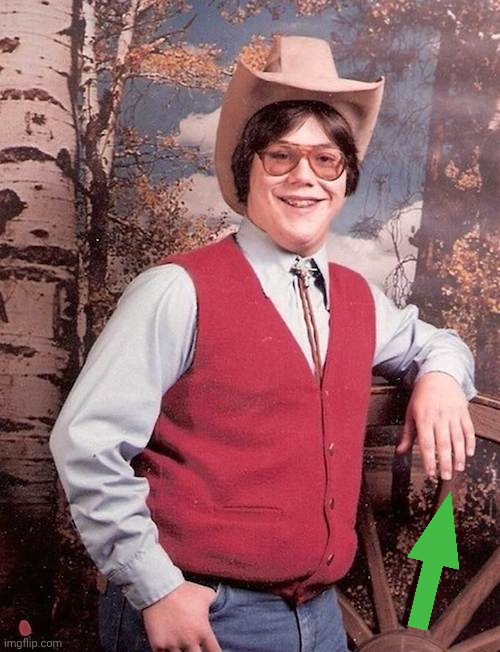 image tagged in confident cowboy kid | made w/ Imgflip meme maker