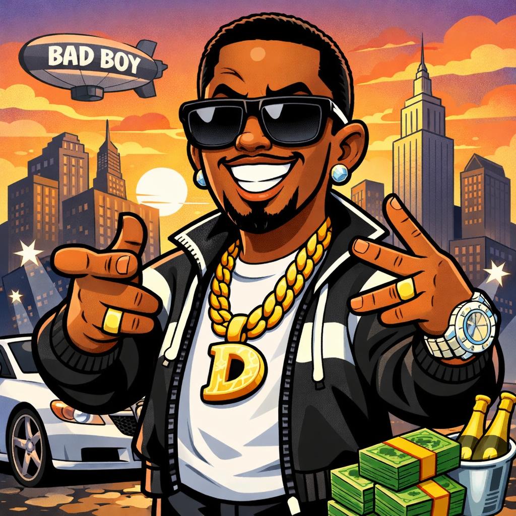 High Quality pdiddy Blank Meme Template