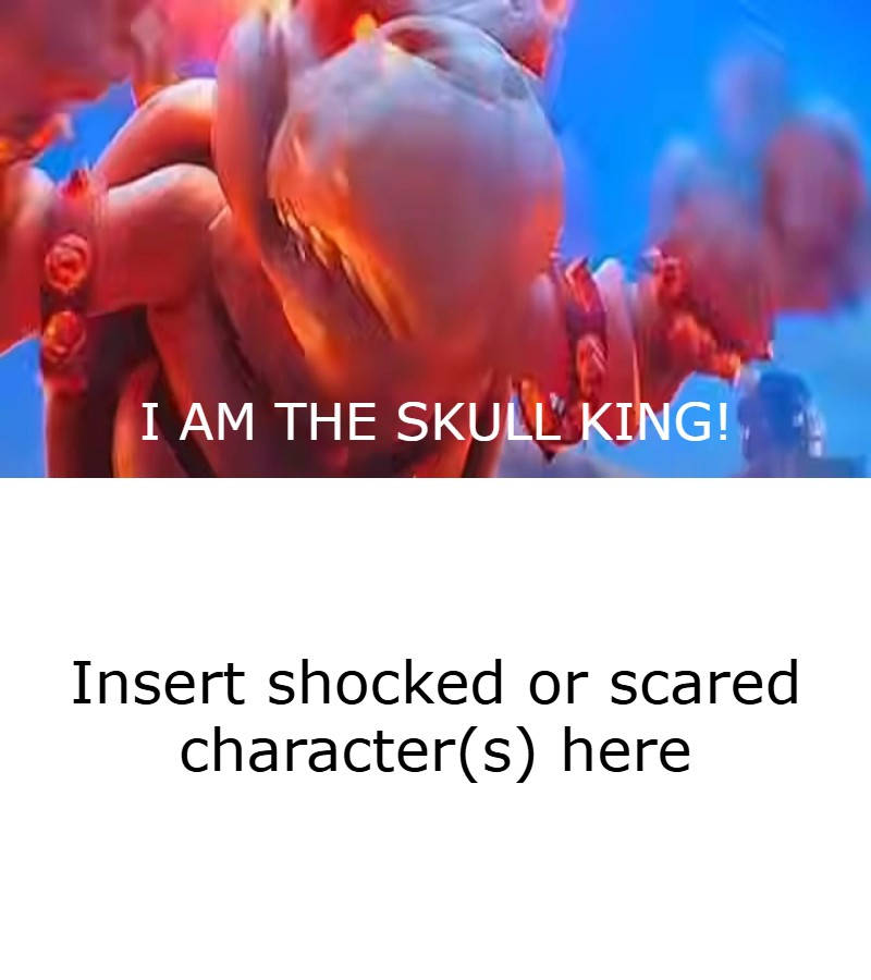 Who Reacts To Dry Bowser? Blank Meme Template