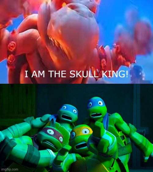 2012 Turtles reacts to Dry Bowser! | image tagged in tmnt,teenage mutant ninja turtles,super mario,crossover,deviantart,memes | made w/ Imgflip meme maker