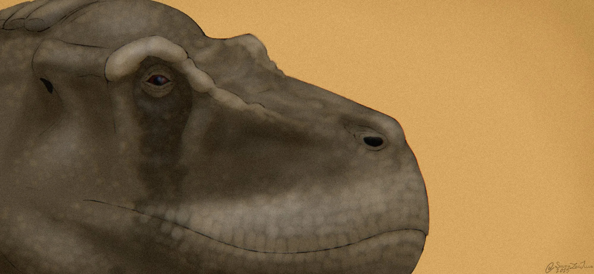 Saurosuchus had never seen such bullshit before Blank Meme Template