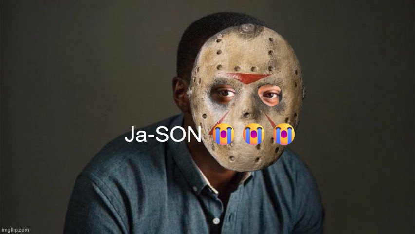 Ja-SON | Ja-SON 😭😭😭 | image tagged in anthony mackie | made w/ Imgflip meme maker