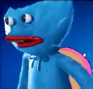 Sus huggy Blank Meme Template