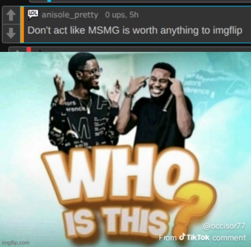 image tagged in who is this | made w/ Imgflip meme maker