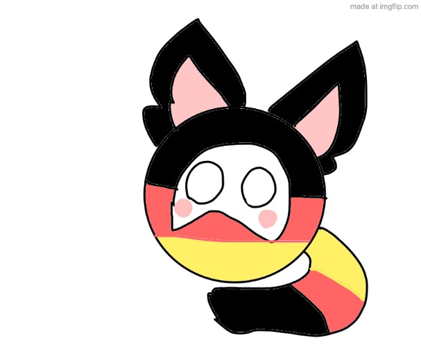 Germanyball as a Slimepup! (Taken on Harry Potter Japan Yoshi’s idea) | made w/ Imgflip meme maker