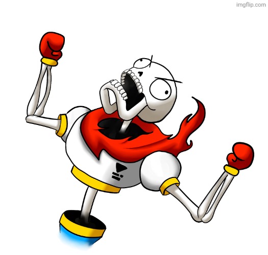 Super Angry Papyrus | image tagged in super angry papyrus | made w/ Imgflip meme maker