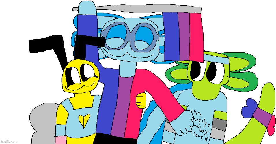 remember when i post trans visibility day art and got bullied? well its pride month and im posting this HERE | made w/ Imgflip meme maker
