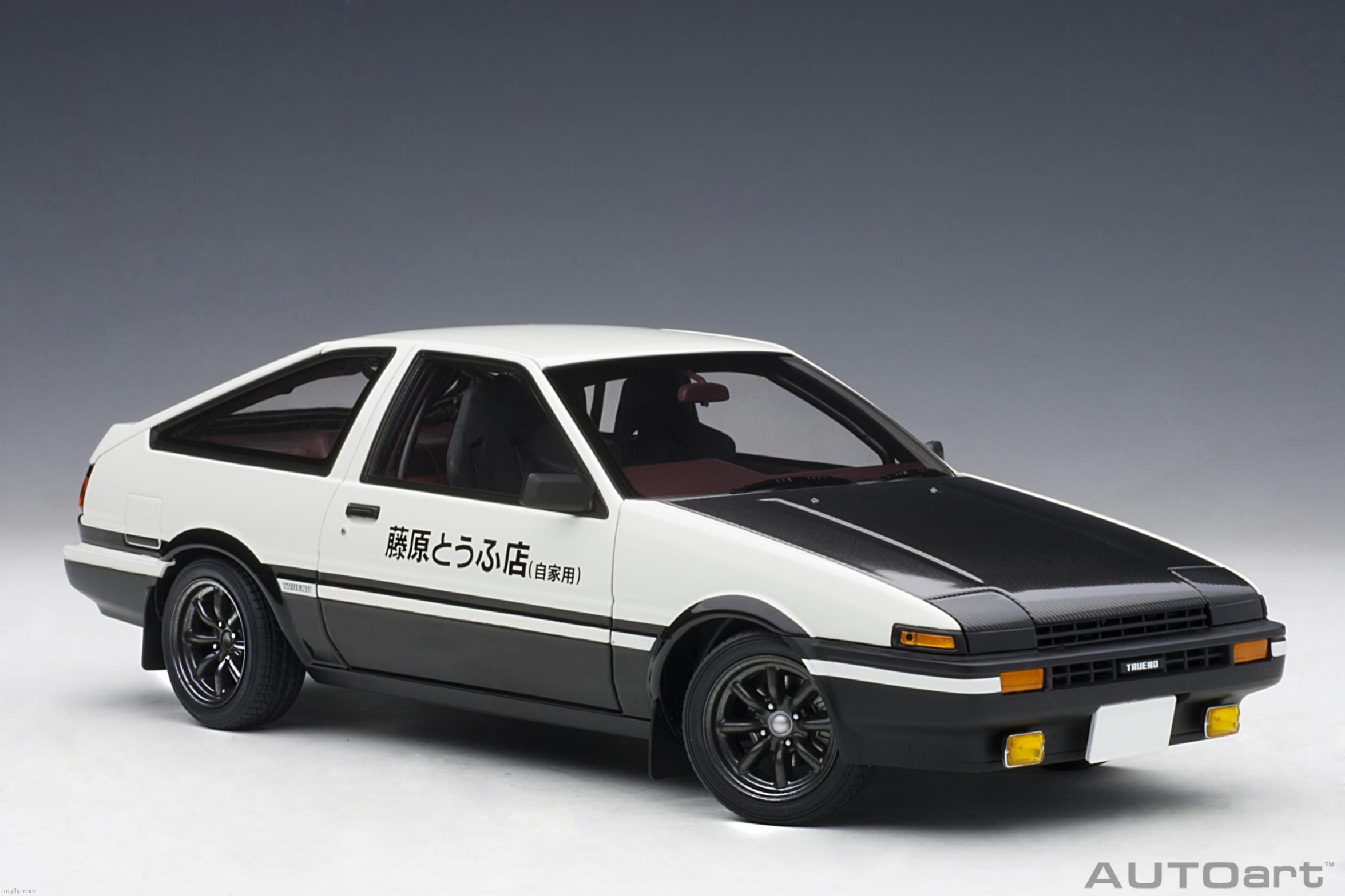 Toyota AE86 Trueno Initial D Fujiwara Takumi | image tagged in toyota ae86 trueno initial d,initial d,anime,toyota,cars | made w/ Imgflip meme maker