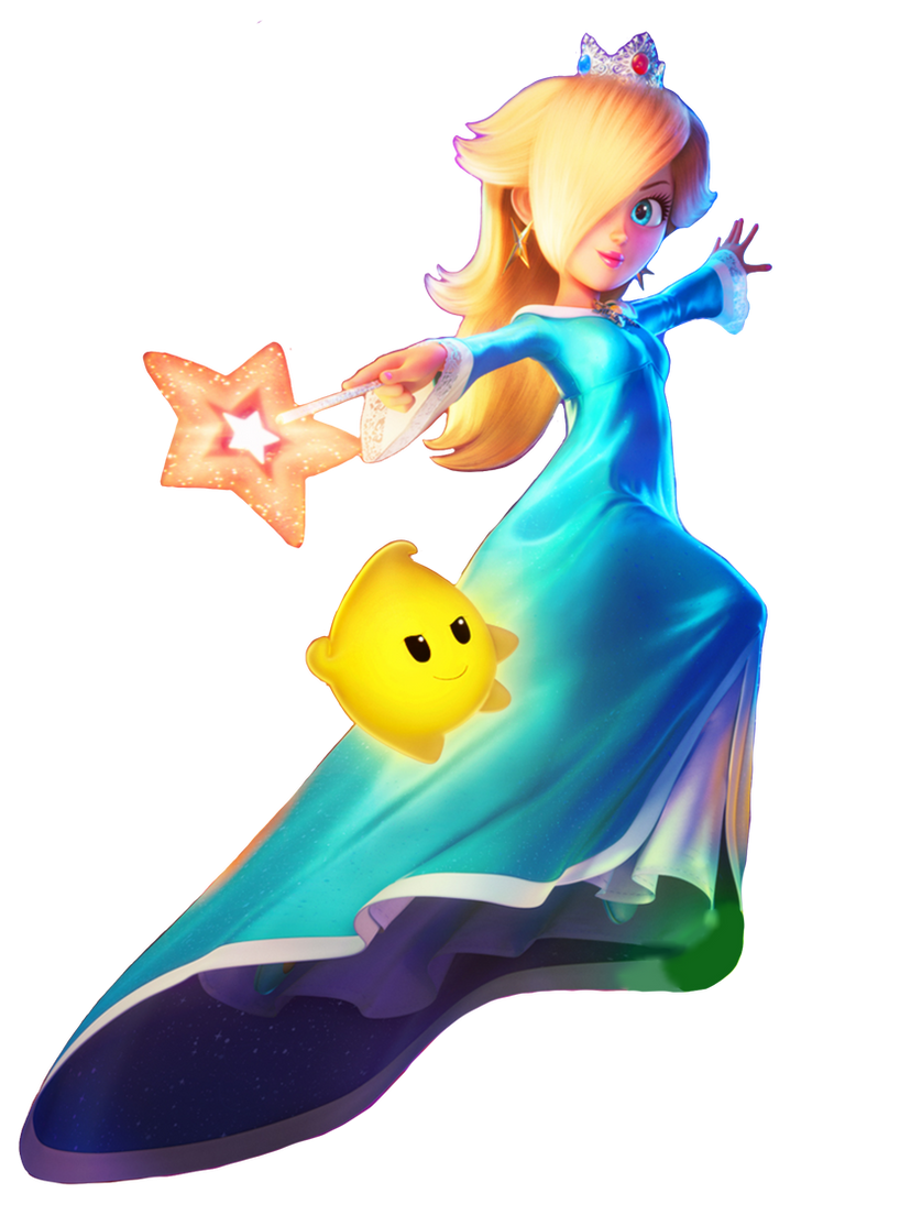 rosalina and luma Blank Meme Template