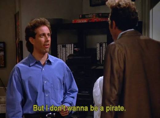 But I don't wanna be a pirate Blank Meme Template