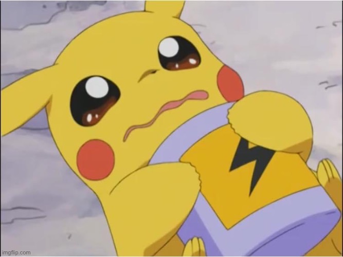image tagged in devastated pikachu | made w/ Imgflip meme maker