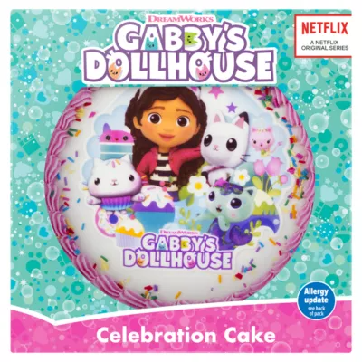 DreamWorks' Gabby's Dollhouse Asda Cake Blank Meme Template