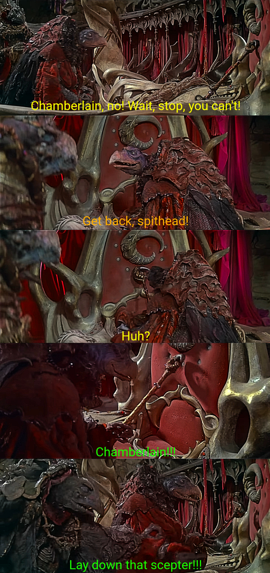 Chamberlain Can't be Emperor Blank Meme Template