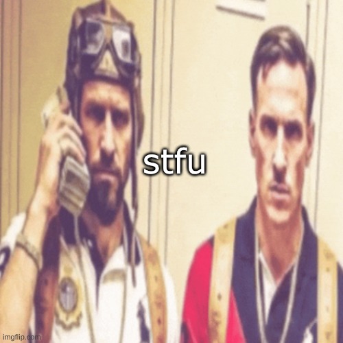 stfu | image tagged in driptofen and ni ali | made w/ Imgflip meme maker