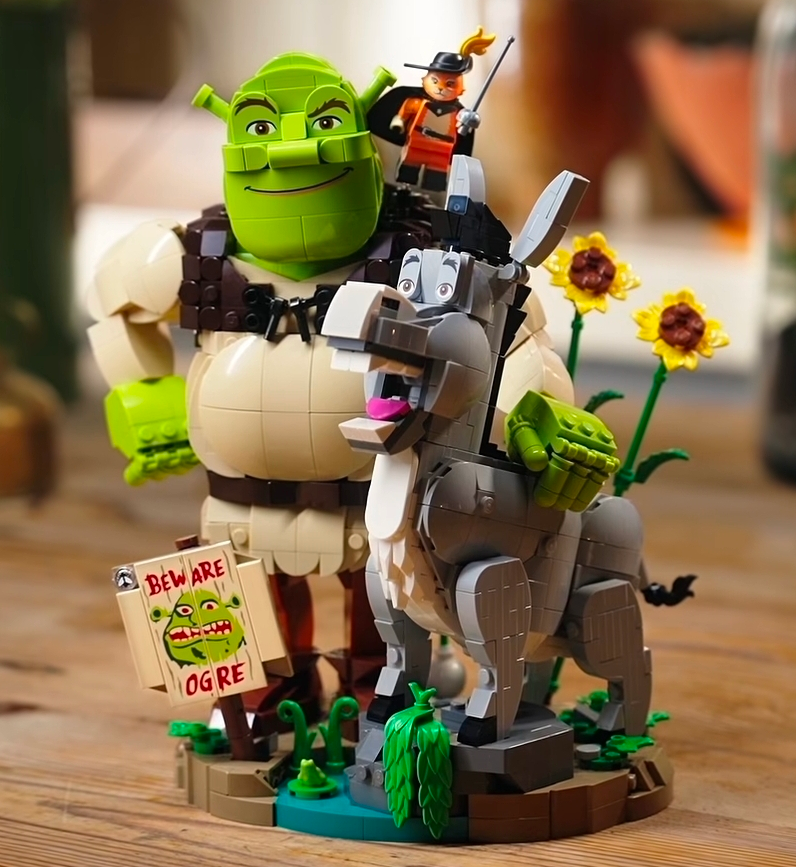 LEGO Shrek Blank Meme Template