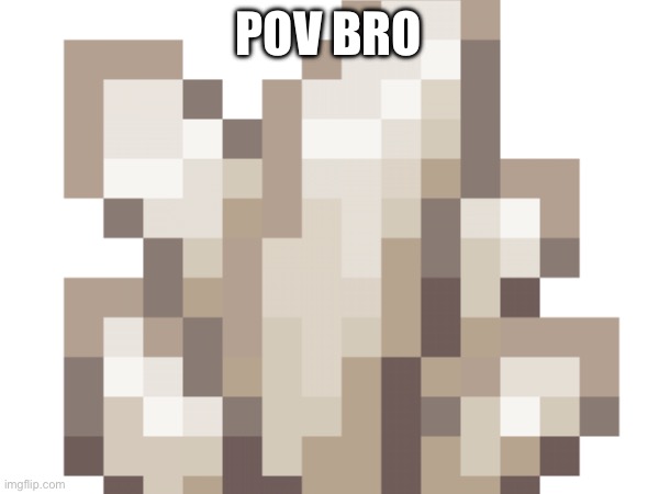 POV bro | made w/ Imgflip meme maker