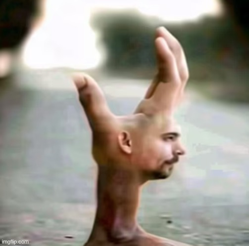 hand face foot man | image tagged in hand face foot man | made w/ Imgflip meme maker