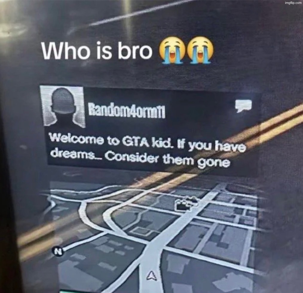 bro thinks he is tuff | made w/ Imgflip meme maker