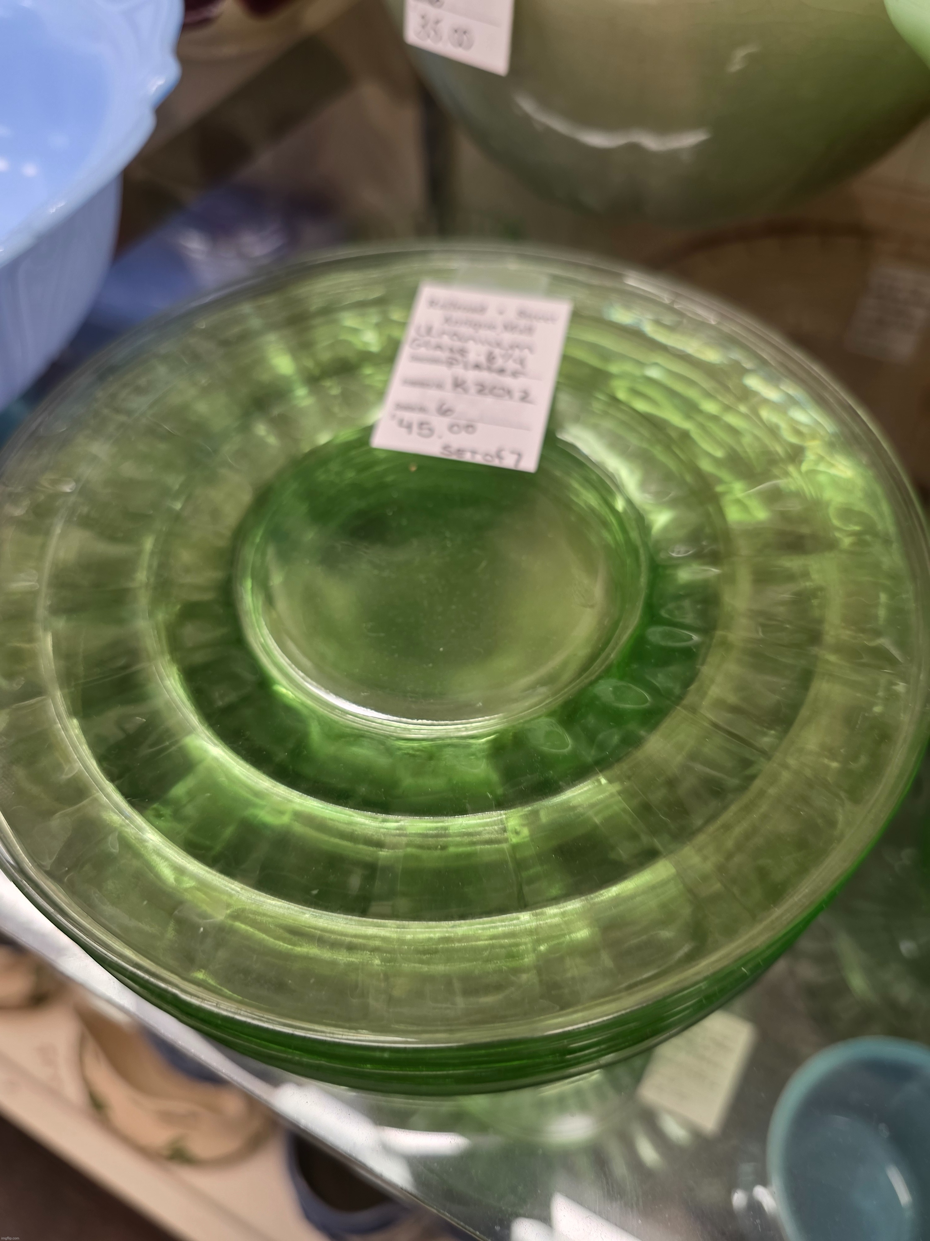 I saw some uranium plates and Im mad I couldn't get one | made w/ Imgflip meme maker