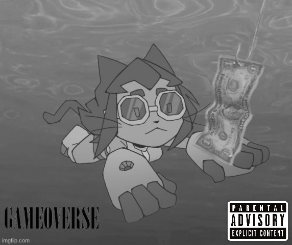 new album cover | image tagged in gameoverse,kit,album cover | made w/ Imgflip meme maker
