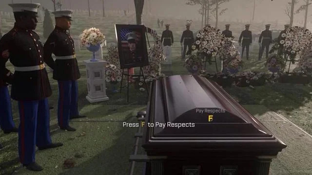 Press F To Pay Respects Blank Meme Template