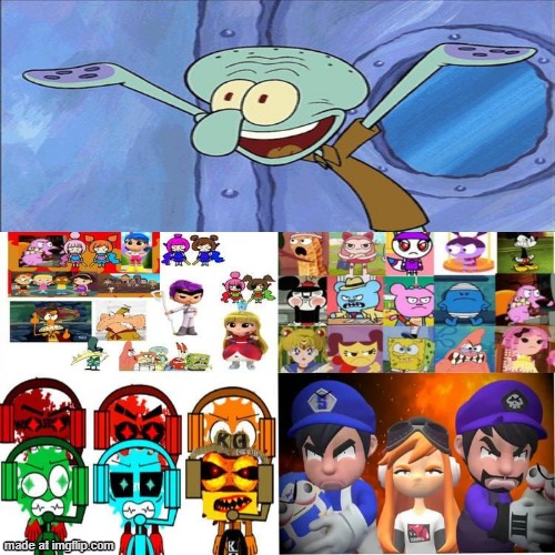 GUESS WHAT? NO ONE CARES!! | image tagged in they got courage | made w/ Imgflip meme maker