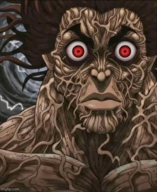 Yujiro stare | image tagged in yujiro stare | made w/ Imgflip meme maker