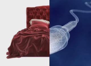 High Quality Half bed, half sperm. Blank Meme Template