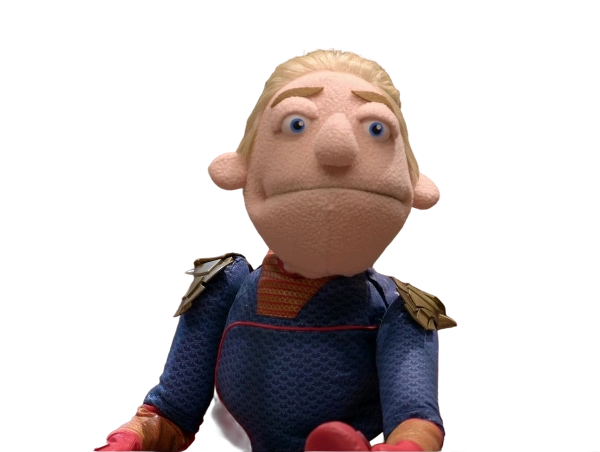 Puppet Homelander Blank Meme Template