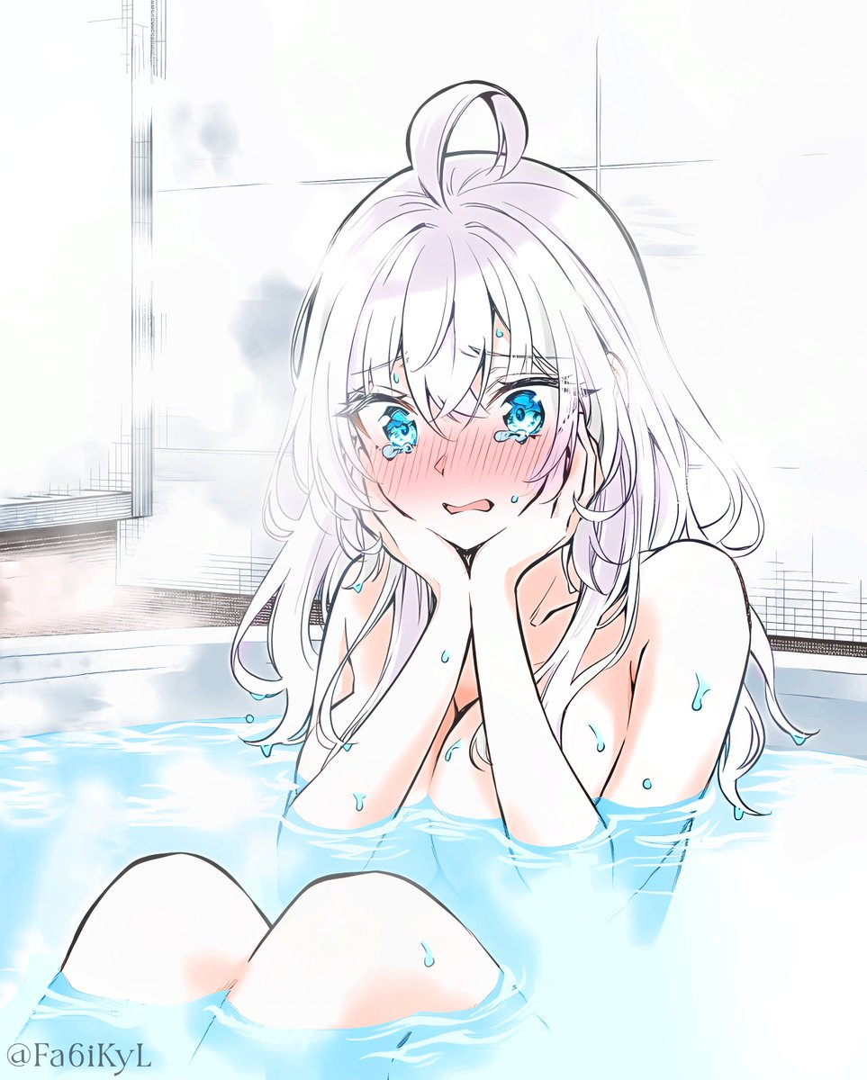 Alya hides here feelings in russian Blank Meme Template