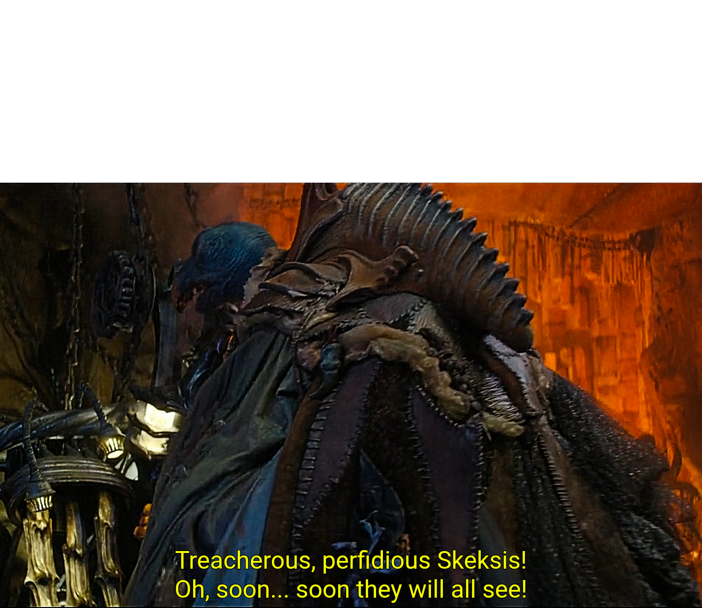 Soon they will all see! Blank Meme Template