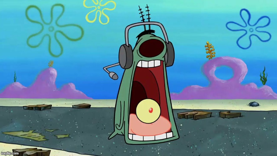 SpongeBob Plankton jaw-drop | image tagged in spongebob plankton jaw-drop | made w/ Imgflip meme maker