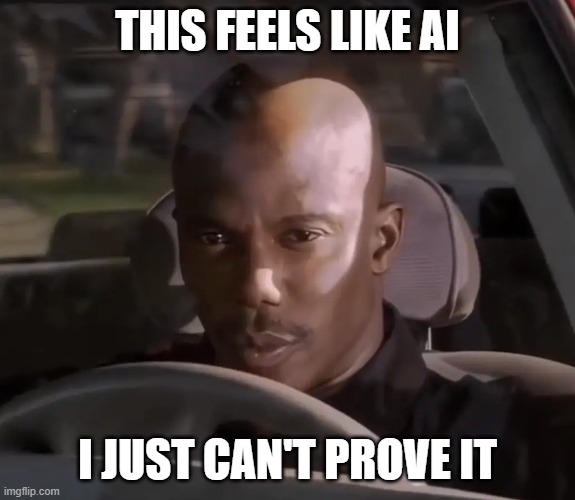 dokes | this feels like ai I just can't prove it | image tagged in dokes | made w/ Imgflip meme maker