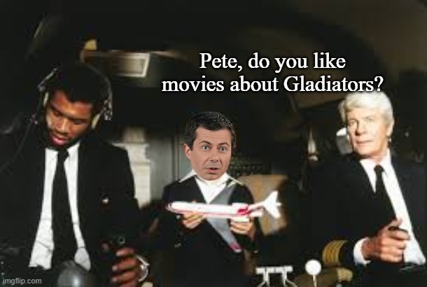 Pete, do you like movies about Gladiators? | made w/ Imgflip meme maker