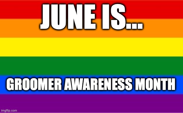 So Proud | June is... groomer awareness month | image tagged in image 94 jpeg | made w/ Imgflip meme maker