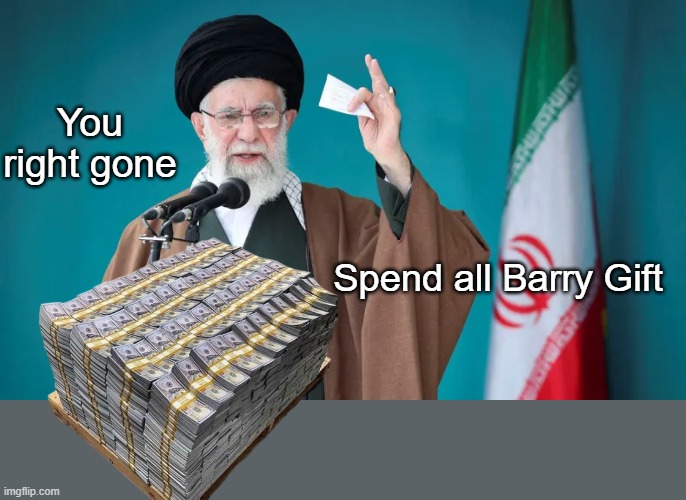 You right gone Spend all Barry Gift | made w/ Imgflip meme maker