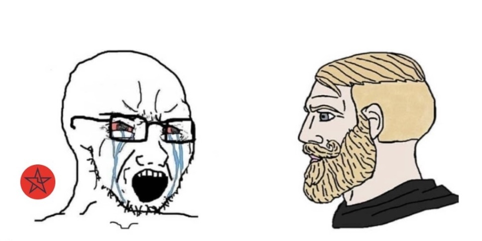 crying Levica Blank Meme Template