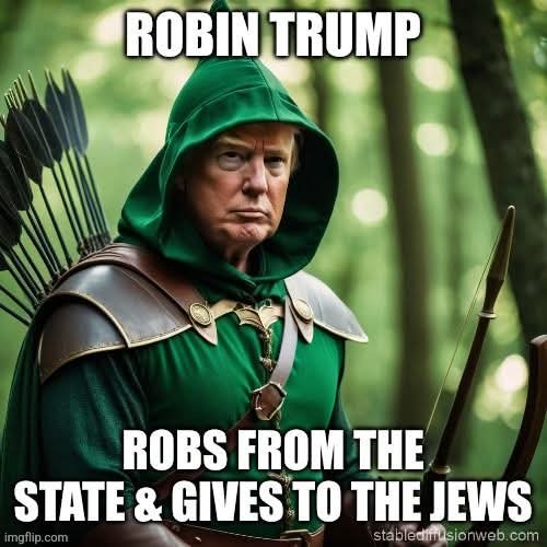 Robin Trump | image tagged in donald trump,trump,maga,nevertrump,iran,israel | made w/ Imgflip meme maker