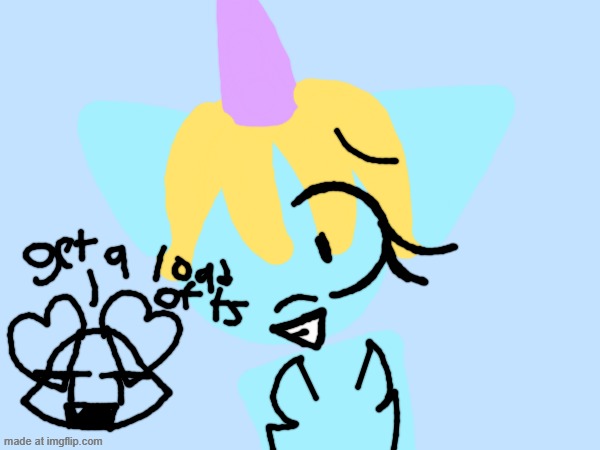 First time drawing something Magiki-related | made w/ Imgflip meme maker