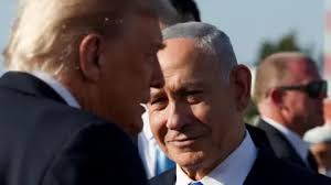 High Quality trump and netanyahu Blank Meme Template