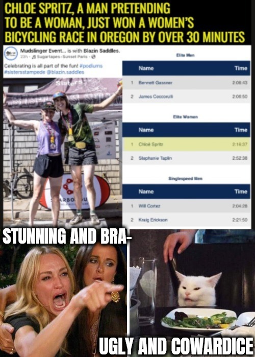image tagged in lgbtq,identity politics,woman yelling at cat,transgender | made w/ Imgflip meme maker