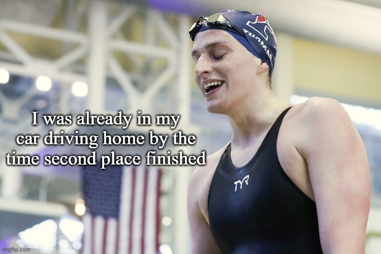 I was already in my car driving home by the time second place finished | made w/ Imgflip meme maker