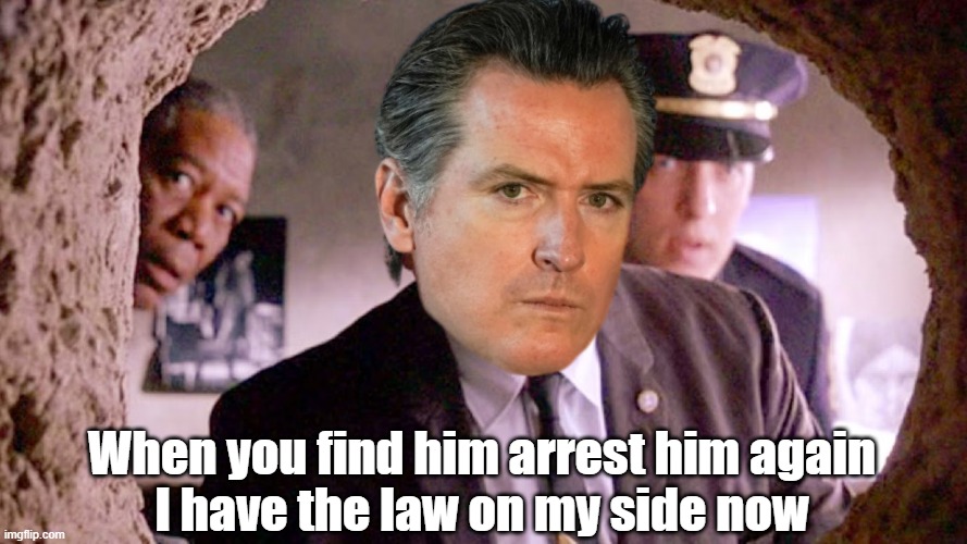 When you find him arrest him again
I have the law on my side now | made w/ Imgflip meme maker