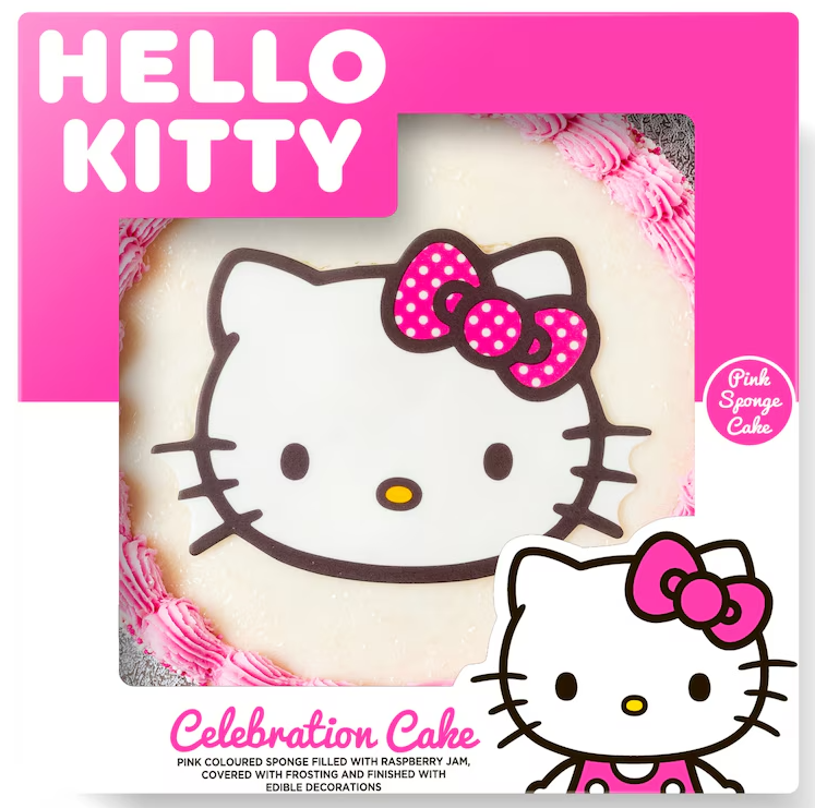 Hello Kitty Tesco/Asda Cake Blank Meme Template