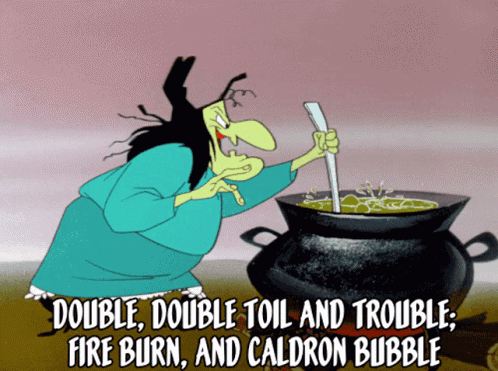 Witch Cooking Blank Meme Template